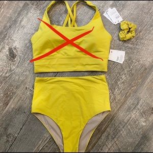 Lululemon deep sea bikini bottom